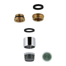 13935DC0 Atrio 1.5 GPM Flow Control in Super Steel