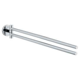 Twin Towel Bar in Chrome