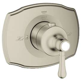 19839EN0 Grohtherm 2000 Authentic Shower Thermostatic Trim with Control Module in Brushed Nickel