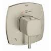 19947EN0 Grandera Dual Function Thermostatic Trimset with Control Module in Brushed Nickel