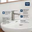 Cubeo Single Hole Single Handle S-Size Bathroom Faucet, Less Drain, 1.2 gpm (4.5L/min), 1018992430