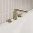 Cubeo 3-Hole 2-Handle Deck Mount Tub Filler, 101923EN00