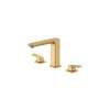 Cubeo 3-Hole 2-Handle Deck Mount Tub Filler, 101923GN00