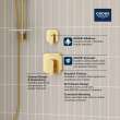 Cubeo Pressure Balance Valve Trim with Cartridge, 1019280000