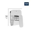 Cubeo 2-Way Diverter Trim, 1019290000