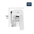 Cubeo 3-Way Diverter Trim, 101930EN00
