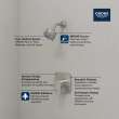 Cubeo Pressure Balance Valve Shower Trim Kit, 105377EN00