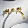Atrio Cross Handles for Bathroom Sink Faucet (Pair), 14215GN0