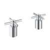 Atrio Cross Handles for Roman Tub Faucet (Pair), 14217000