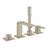 Allure 4-Hole Single-Handle Deck Mount Roman Tub Faucet with 1.75 GPM (6.6 L/min) Hand Shower, 19316EN1