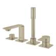 Allure 4-Hole Single-Handle Deck Mount Roman Tub Faucet with 1.75 GPM (6.6 L/min) Hand Shower, 19316EN1