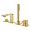 Allure 4-Hole Single-Handle Deck Mount Roman Tub Faucet with 1.75 GPM (6.6 L/min) Hand Shower, 19316GN1