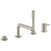 4-Hole Single-Handle Deck Mount Roman Tub Faucet with 1.75 GPM (6.6 L/min) Hand Shower, 19576EN2