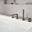 4-Hole Single-Handle Deck Mount Roman Tub Faucet with 1.75 GPM (6.6 L/min) Hand Shower, 19577A01