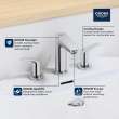 8-inch Widespread 2-Handle S-Size Bathroom Faucet, 1.2 GPM (4.5 L/min), 20294003