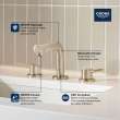 8-inch Widespread 2-Handle S-Size Bathroom Faucet, 1.2 GPM (4.5 L/min), 20572GN1