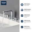 8-inch Widespread 2-Handle M-Size Bathroom Faucet, 1.2 GPM (4.5 L/min), 20578243A
