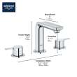 8-inch Widespread 2-Handle M-Size Bathroom Faucet, 1.2 GPM (4.5 L/min), 20578243A