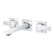 Allure 2-Handle Wall Mount Faucet, 1.2 GPM (4.5 L/min), 20586001