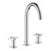 Atrio 8-inch Widespread 2-Handle M-Size Bathroom Faucet without Handles, 1.2 GPM (4.5 L/min), 20659000