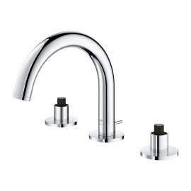 Atrio 8-inch Widespread 2-Handle S-Size Bathroom Faucet without Handles, 1.2 GPM (4.5 L/min), 20660000