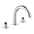 Atrio 8-inch Widespread 2-Handle S-Size Bathroom Faucet without Handles, 1.2 GPM (4.5 L/min), 20660000