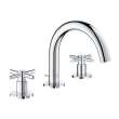 Atrio 8-inch Widespread 2-Handle S-Size Bathroom Faucet without Handles, 1.2 GPM (4.5 L/min), 20660000