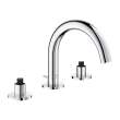 Atrio 8-inch Widespread 2-Handle S-Size Bathroom Faucet without Handles, 1.2 GPM (4.5 L/min), 20660000
