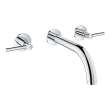 Atrio 2-Handle Wall Mount Faucet without Handles, 1.2 GPM (4.5L.min), 20663000