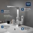 Single Hole Single-Handle L-Size Bathroom Faucet, 1.2 GPM (4.5 L/min), 23184ENA