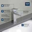 Single Hole Single-Handle M-Size Bathroom Faucet, 1.2 GPM (4.5 L/min), 23670GN0