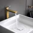 Single Hole Single-Handle Deck Mount Vessel Sink Faucet, 1.2 GPM (4.5 L/min), 23671GN0