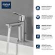 Single Hole Single-Handle XS-Size Bathroom Faucet, 1.2 GPM (4.5 L/min), 23824GNA