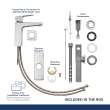 Tallinn Single Hole Single-Handle Bathroom Faucet, 1.2 GPM (4.5 L/min), 23838EN0