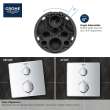Single Function 2-Handle Thermostatic Valve Trim, 24110A00