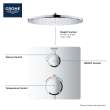 Single Function 2-Handle Thermostatic Valve Trim, 24110GN0