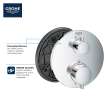 Dual Function 2-Handle Thermostatic Valve Trim, 24133A00