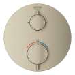 24133EN0 Grohtherm Dual Function 2-Handle Thermostatic Trim in Brushed Nickel Infinity Finish