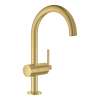 Atrio Single Hole Single-Handle L-Size Bathroom Faucet, 1.2 GPM (4.5 L/min), 24350GN0