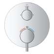 Dual Function 2-Handle Thermostatic Valve Trim, 24361000
