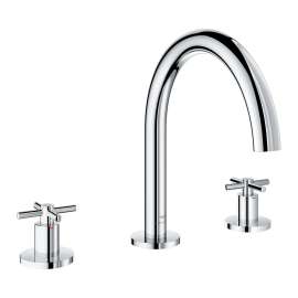 Atrio 3-Hole 2-Handle Deck Mount Roman Tub Faucet without Handles, 25273000