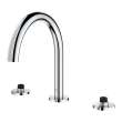Atrio 3-Hole 2-Handle Deck Mount Roman Tub Faucet without Handles, 25273000