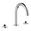 Atrio 3-Hole 2-Handle Deck Mount Roman Tub Faucet without Handles, 25273000