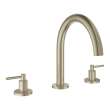 Atrio 3-Hole 2-Handle Deck Mount Roman Tub Faucet without Handles, 25273EN0