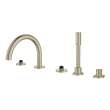 Atrio 5-Hole 2-Handle Deck Mount Roman Tub Faucet without Handles with 1.75 GPM Hand Shower, 25274EN0