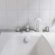 Eurosmart 4-Hole Single Handle Deck Mount Roman Tub Faucet with 1.5 gpm (5.7 L/min) Hand Shower, 25277003