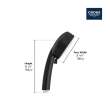 100 Hand Shower - 2 Sprays, 1.75 GPM (6.6 L/min), 26046GN2