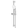 Tempesta Round 110 24" Shower Rail Set, 2-Spray, 1.5 GPM (5.7 L/min), 26077002