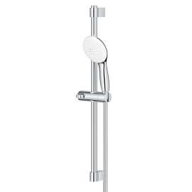 Tempesta Round 110 24" Shower Rail Set, 2-Spray, 1.5 GPM (5.7 L/min), 26077002