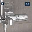 260 Thermostatic Tub/Shower System, 1.75 gpm (6.6 L/min), 26177002